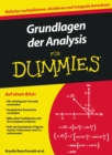 Image for Grundlagen der Analysis fur Dummies