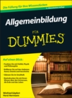 Image for Allgemeinbildung fur Dummies