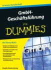 Image for GmbH–Geschaftsfuhrung fur Dummies