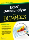 Image for Excel Datenanalyse fur Dummies