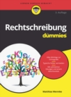 Image for Rechtschreibung Für Dummies