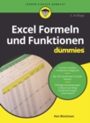 Image for Excel Formeln Und Funktionen Für Dummies