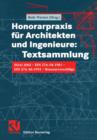 Image for Honorarpraxis fur Architekten und Ingenieure: Textsammlung