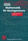Image for Mathematik fur Bauingenieure