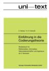 Image for Einfuhrung in die Codierungstheorie : Studienbuch fur Mathematiker, Informatiker, Naturwissenschaftler und Ingenieure ab 3. Semester