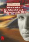 Image for Who is who in der Automobil- und Motorentechnik 2000 : ATZ/MTZ-Taschenbuch