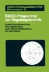 Image for BASIC-Programme zur Regelungstechnik