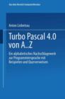 Image for Turbo Pascal 4.0 von A. Z