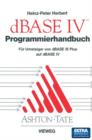 Image for Programmierhandbuch zu dBASE IV