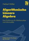 Image for Algorithmische Lineare Algebra