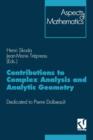 Image for Contributions to Complex Analysis and Analytic Geometry