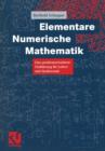 Image for Elementare Numerische Mathematik