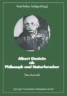 Image for Albert Einstein als Philosoph und Naturforscher : eine Auswahl