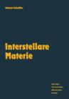 Image for Interstellare Materie
