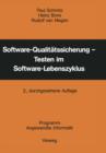 Image for Software-Qualitatssicherung — Testen im Software-Lebenszyklus