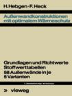 Image for Aussenwandkonstruktionen mit optimalem Warmeschutz : Grundlagen u. Richtwerte, Stoffwerttab., 58 Aussenwande in je 5 Varianten