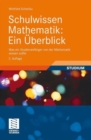 Image for Schulwissen Mathematik: Ein Uberblick