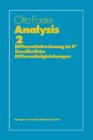 Image for Analysis 2 : Differentialrechnung im Rn, Gewohnliche Differentialgleichungen