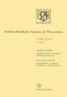 Image for Nordrhein-Westfalische Akademie der Wissenschaften : Natur-, Ingenieur- und Wirtschaftswissenschaften Vortrage · N 431