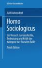 Image for Homo Sociologicus : Ein Versuch zur Geschichte, Bedeutung und Kritik der Kategorie der sozialen Rolle