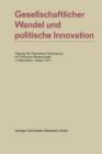 Image for Gesellschaftlicher Wandel und politische Innovation