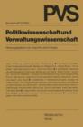 Image for Politikwissenschaft und Verwaltungswissenschaft