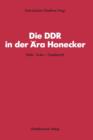 Image for Die DDR in der Ara Honecker