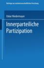 Image for Innerparteiliche Partizipation