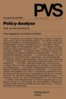 Image for Policy-Analyse