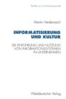 Image for Informatisierung und Kultur