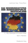 Image for Das Regierungssystem der Bundesrepublik Deutschland : Band 2: Materialien