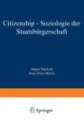 Image for Citizenship - Soziologie der Staatsburgerschaft