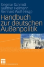 Image for Handbuch zur deutschen Außenpolitik