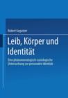 Image for Leib, Korper und Identitat