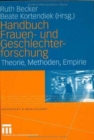 Image for Handbuch Frauen- und Geschlechterforschung : Theorie, Methoden, Empirie