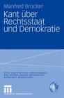 Image for Kant uber Rechtsstaat und Demokratie