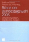 Image for Bilanz der Bundestagswahl 2005