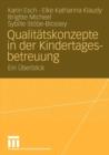 Image for Qualitatskonzepte in der Kindertagesbetreuung : Ein Uberblick