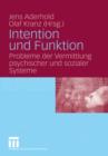 Image for Intention und Funktion