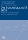 Image for Die Bundestagswahl 2005