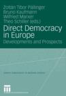 Image for Direct Democracy in Europe