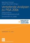 Image for Vertiefende Analysen zu PISA 2006