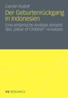 Image for Der Geburtenruckgang in Indonesien