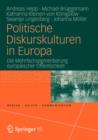 Image for Politische Diskurskulturen in Europa