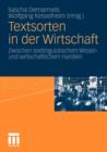 Image for Textsorten in der Wirtschaft