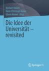 Image for Die Idee der Universitat - revisited