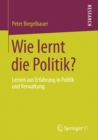Image for Wie lernt die Politik?: Lernen aus Erfahrung in Politik und Verwaltung