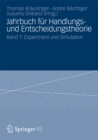 Image for Jahrbuch fur Handlungs- und Entscheidungstheorie: Band 7: Experiment und Simulation