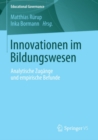 Image for Innovationen im Bildungswesen: Analytische Zugange und empirische Befunde : 21