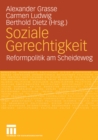 Image for Soziale Gerechtigkeit: Reformpolitik am Scheideweg Festschrift fur Dieter Eissel zum 65. Geburtstag